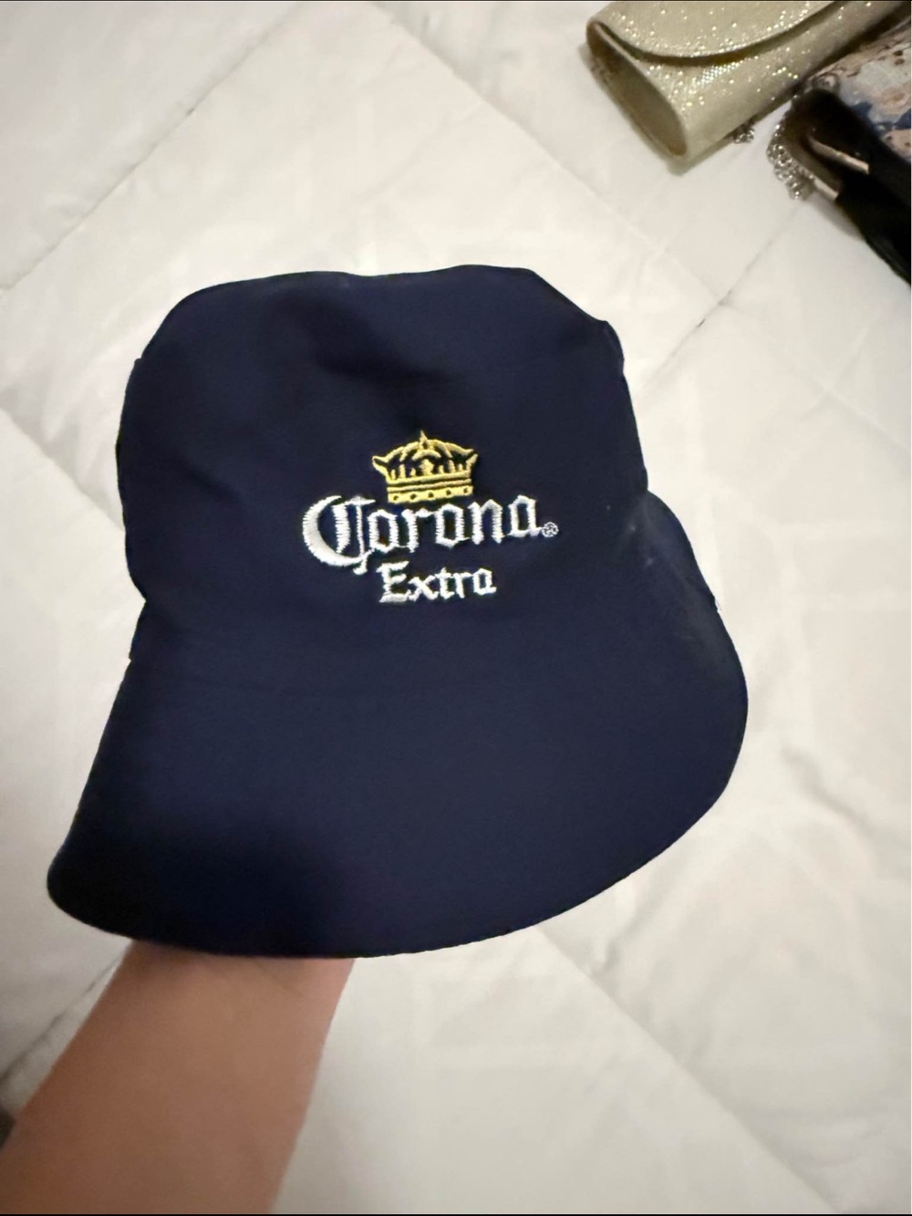 Corona Extra Navy Bucket Hat - Branded l Accessory